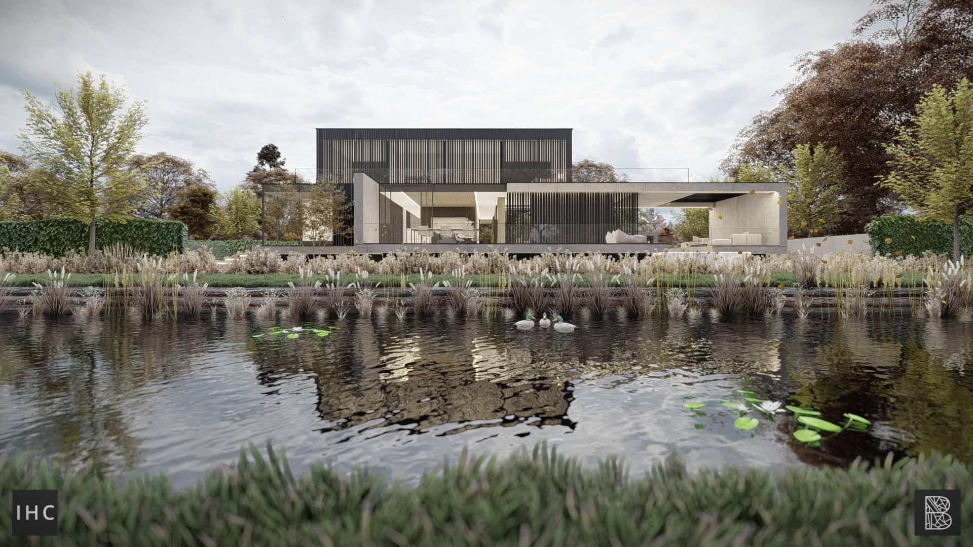 Zwevend huis in Muiden