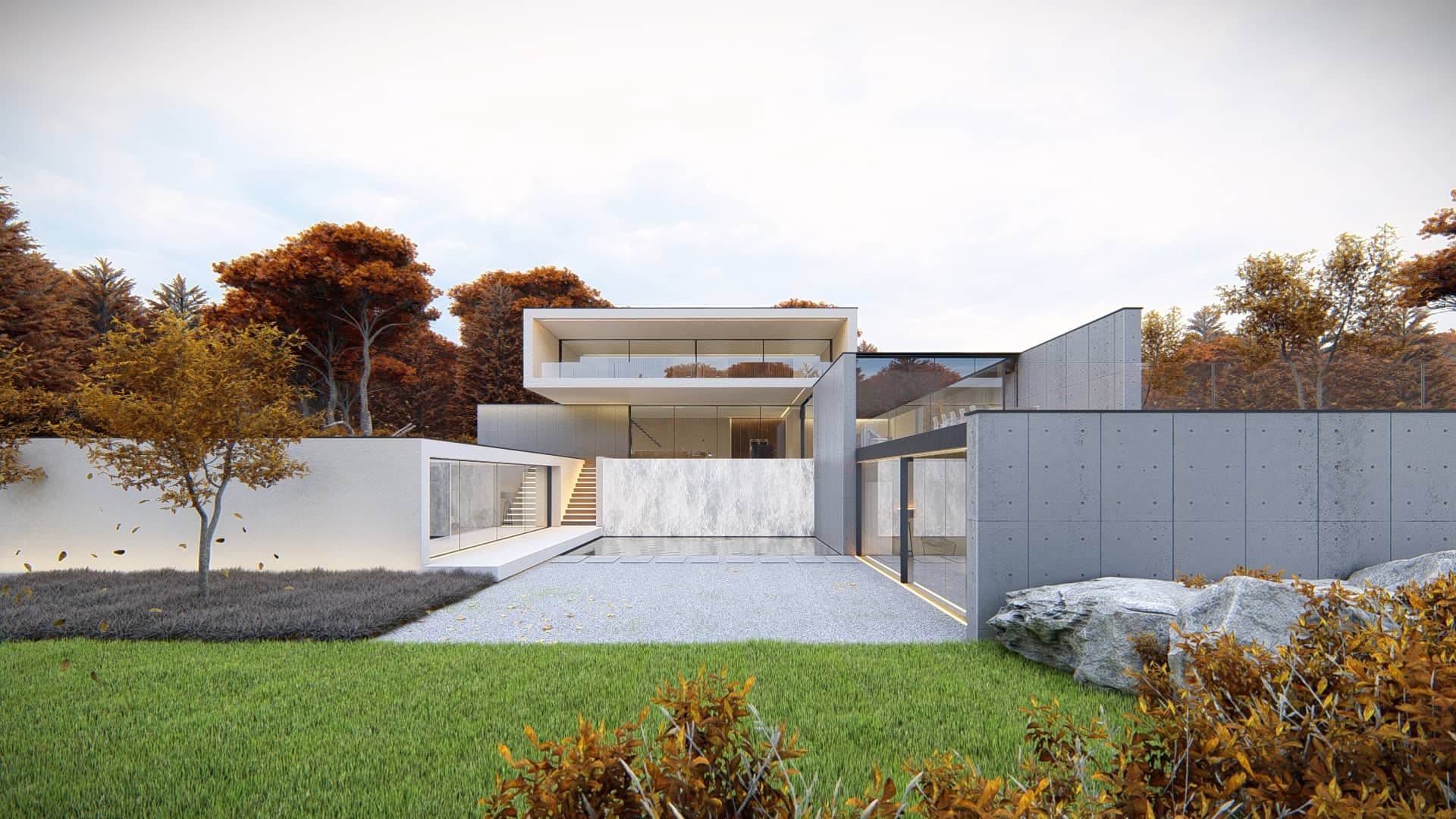 CONTRA House - Minimal luxurxy villa - Cannes, France