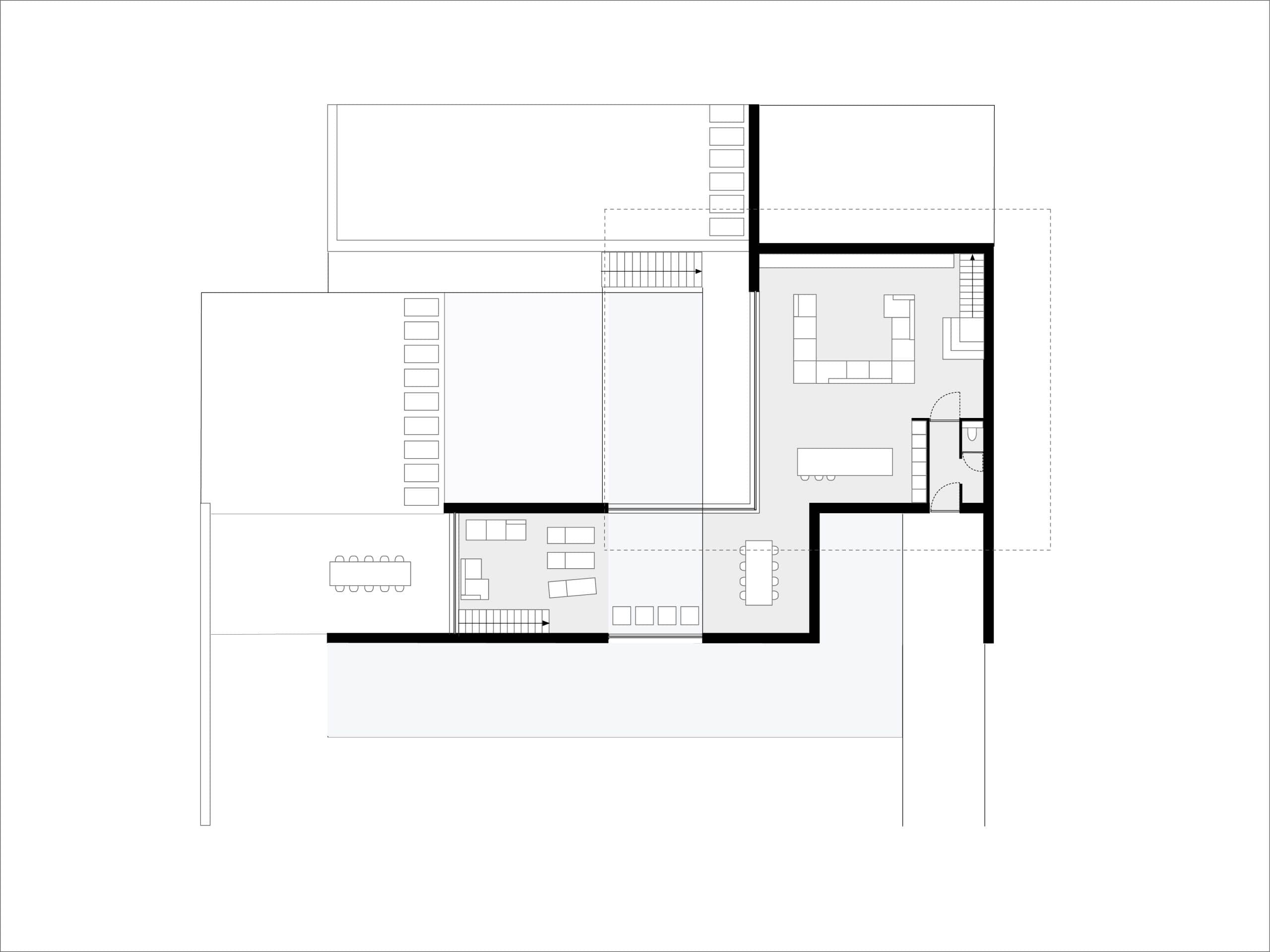 Verdieping 0 plattegrond villa