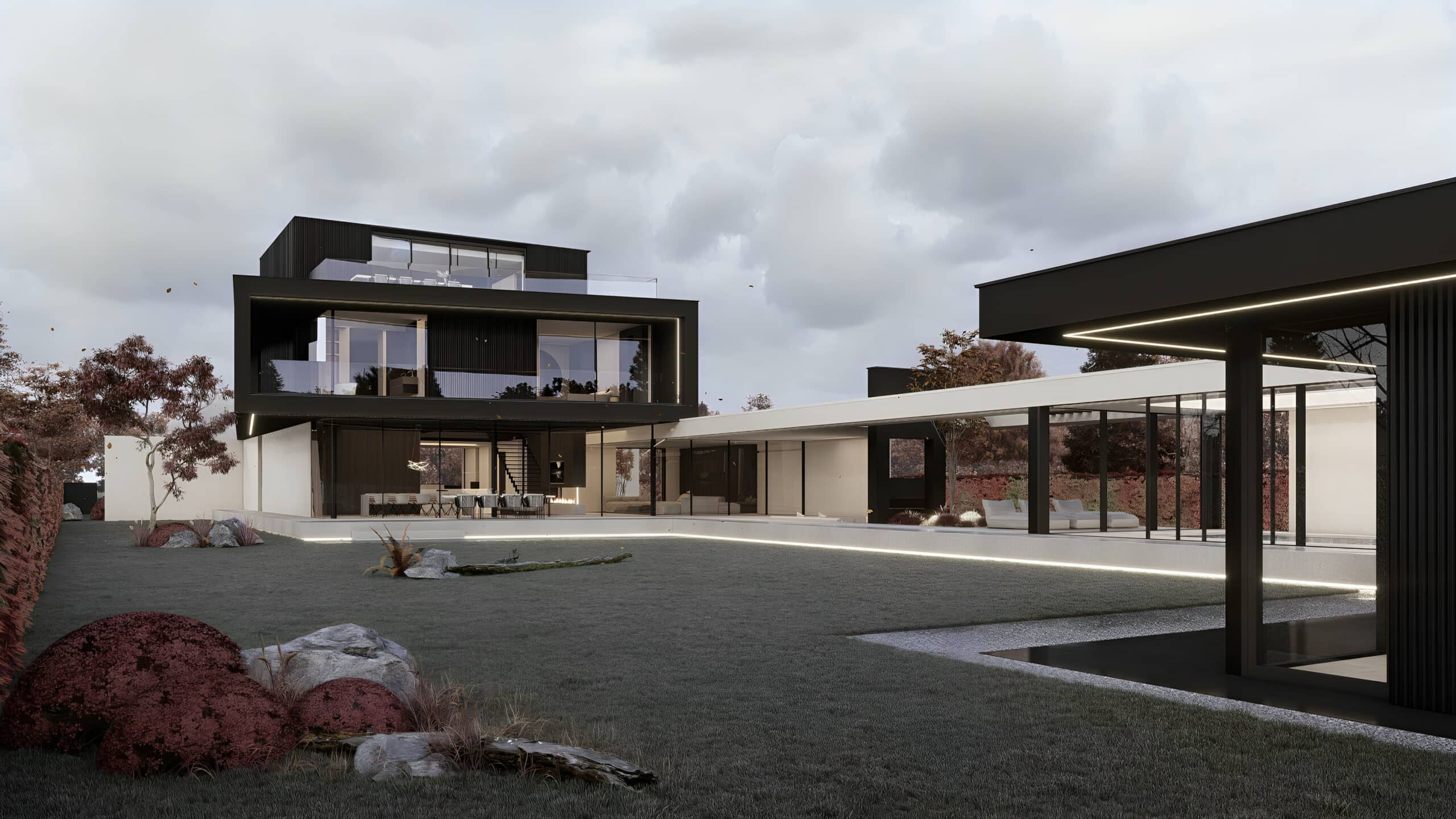 yin yang villa in almere